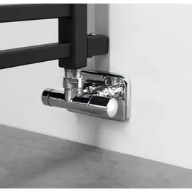 Sapho Badheizkörper 1430 x 550 mm 525 W schwarz matt