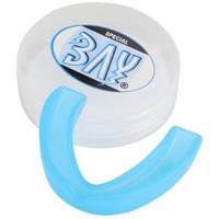 BAY-Sports Zahnschutz Zahnschützer Klick Box Mundschutz blau Erwachsene, ab 13 Jahre blau