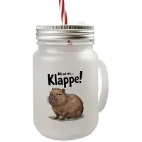 Speecheese Mason Jar Trinkglas 0,4 l Mehrfarbig