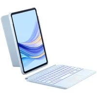 Inateck Hülle mit Tastatur für iPad 10 (10,9 Zoll) und iPad 11 (2025) Blau