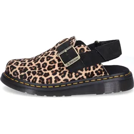 Dr. Martens Airwair Dr. Martens Jorge 2 Clogs Pantolette braun LEO 41088200 für Damen, animal, Größe 39 EU
