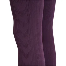 hummel Mt Define Scrunch Leggings Hmlmt Yoga Damen in Plum Perfect XS