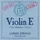 Larsen Strings Violin Saiten Original Synthetic,Fiber Core E Gold, rostfreier Stahl, vergoldet, mit Kugel, medium