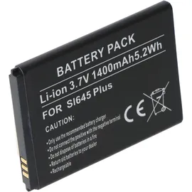 AccuCell Akku kompatibel Bea-Fon SL645/SL645Plus Akku, Li-ion, 3,7V, 1400mAh, 5,2Wh, ICP5/44/55
