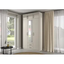 Rauch Wäscheschrank GAMMA 136 x 248 x 57 cm Beige