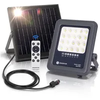 Aigostar 50W Solarstrahler mit Fernbedienung,500lm,IP65, 6500K,für Außenbereiche