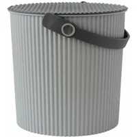 Hachiman Eimer mit Deckel Omnioutil Hachiman grau/anthrazit, 26.5x28.2x26.7 cm