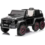 Beneo Elektro-Kinderauto Mercedes-Benz G63 AMG 6X6, Einsitzer, Antrieb 2 x 45-W-Motoren schwarz