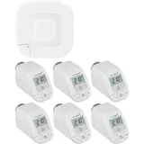 eQ-3 Homematic IP Starterkit Heizen, Access Point, Funk-Heizkörperthermostat HmIP-HAP2+HmIP-eTRV-B 2 - 6er Set
