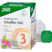 SALUS Kräutertee mit Schüßler-Salz Nr. 3 Salus