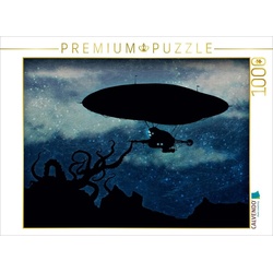 CALVENDO Puzzle CALVENDO Puzzle Luftschiff Tentakel 2 1000 Teile Lege-Größe 64 x 48 cm Foto-Puzzle Bild von Vladi Krafft, 1000 Puzzleteile