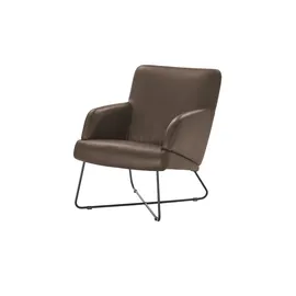 Ravensberger Werkstätten Sessel RW Wing Leder 67 x 87 x 74 cm Braun