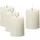 uYuni LED Kerzenset PIA 10 cm beige