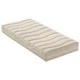 Linea Natura Latexmatratze Waldgrün, Weiß, H3, 100x200 cm, Made in Austria, Oeko-Tex® Standard 100, Bezug abnehmbar/waschbar, Ober- und Unterseite versteppt, optimale Belüftung, Tragegriffe, atmungsaktiv, Wendematratze, Schlafzimmer, Matratzen Shop, Matratzen, Kaltschaummatratzen
