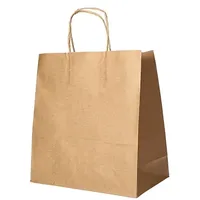 Papstar 25 Tragetaschen, Papier mit gedrehtem Tragegriff
