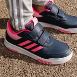 ADIDAS Turnschuhe Kinder Klettverschluss - Tensaur blau/rosa 30