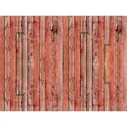 Fototapete RASCH "Young Artists", rot (rot, braun), B:3,72m L:2,8m, Tapeten