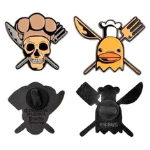 Cinereplicas One Piece Ansteck-Pins Sanji und Zeff 2er-Pack