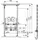 TECE Bidetmodul 1120 mm
