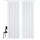 OTTO home Gardine OTTO HOME "Tanaro" Gr. 1, weiß, B:140cm H:145cm, Voile, Polyester, Gardinen, Gardine, Vorhang, Fertiggardine, 2-er Set, mit Schlingen-Motiv bedruckt