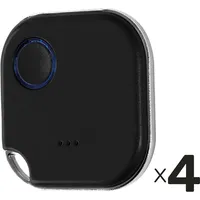 Shelly Bluetooth Schalter u. Dimmer, Blu Button1, Plug&Play, schwarz,