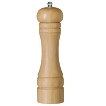 HENDI Salzmühle 21,5 cm Holz hell unbefüllt