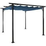 MCW Pergola C42 3 x 3 m Blau