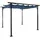 MCW Pergola C42 3 x 3 m Blau