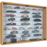 VCM Hängevitrine Mandosa XXL 80 x 10 x 60 cm Braun