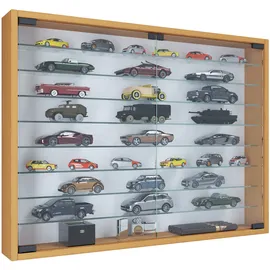 VCM Hängevitrine Mandosa XXL 80 x 10 x 60 cm Braun