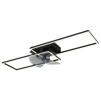 GLOBO Deckenventilator TATJANA (LBH 90x30x15 cm - bunt -