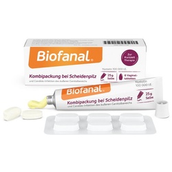 BIOFANAL Kombipackung b.Scheidenpilz Vagtab.+Salbe 1 P