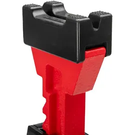 Heyner HEYNER® Gummiauflagen 2er Set für Unterstellböcke 347430 (3t) Breite 28 mm 3t Gummipuffer Wagenheber Rangierwagenheber Gummi schützt Unterboden