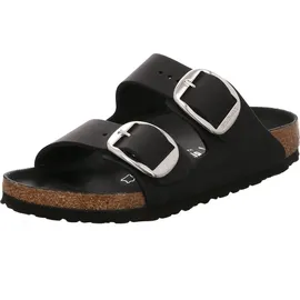 Birkenstock Damen Arizona Big Buckle Sandalen braun, Schwarz(black), 35 EU schmal