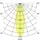 Brumberg Einbaudownlight 1 quadratisch Nickel