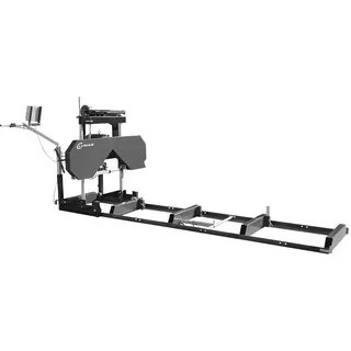 LUMAG Benzin Blockbandsäge 6,2 kW BSW 66 GL Kleinsägewerk bis Ø 660 mm