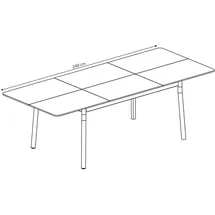 Primaster Taormina Bilbao Set 6-tlg. Grau