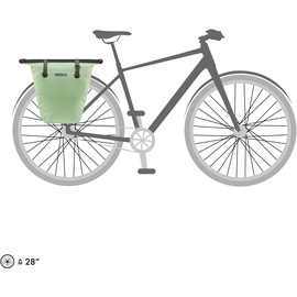 Ortlieb Bike-Shopper pistacchio