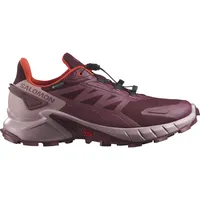 Salomon Supercross 4 Gore-Tex Damen tawny port/deauville mauve/cherry tomato 39 1/3