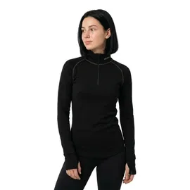 Devold Expedition Merino 235 Zip Neck Schwarz M
