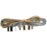 ACV Electronic ISO-Verlängerungskabel auf Parrot. - 5 Meter - Verlängerung Strom + 4 Lautsprecher. Länge: m