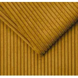TAPHICEROS Cord Stoff, Senf, 100cm x 142cm, Meterware, Polsterstoff Material, Möbelstoff, Dicker Rippenstoff, Kord-Stoff, Bezugsstoff, Dekostoff für DIY Möbel Sofa Couch Kissenbezüge Kleidung