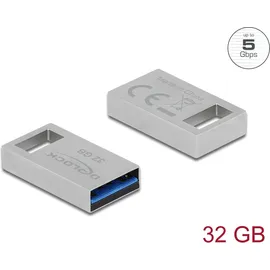 DeLock 54070 USB-Stick 3.2 Gen 1 Speicherstick 32 GB - Metallgehäuse