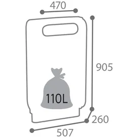 Rossignol 60 l Mangangrau