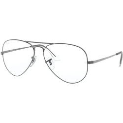 Brille Ray-Ban Vista 0RX6489 AVIATOR 2502 Gunmetal Gr. 58/14