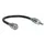 tomzz Audio 1500-008 Antennenadapter flexibel DIN Stecker (M) auf ISO Kupplung (F) mit Kabel Verlängerung ca. 20cm