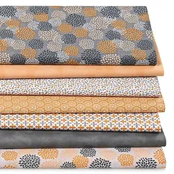 Patchwork- und Quiltpaket "Grafik", orange-color