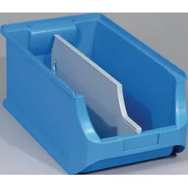 Allit Trennw.ProfiPlus f.Stapelsichtboxen H.125mm Ps grau