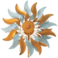 Lemodo Windrad Fire Flower 213 cm Bronze