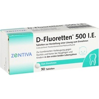 D-Fluoretten 500 Tabletten 90 St